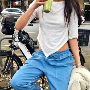 Gimagus White Saona Long Sleeve T-Shirt Medium